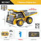 Professional RC Construction Vehicle Set - 2.4G Alloy Excavator & Dump Truck Toy for Kids