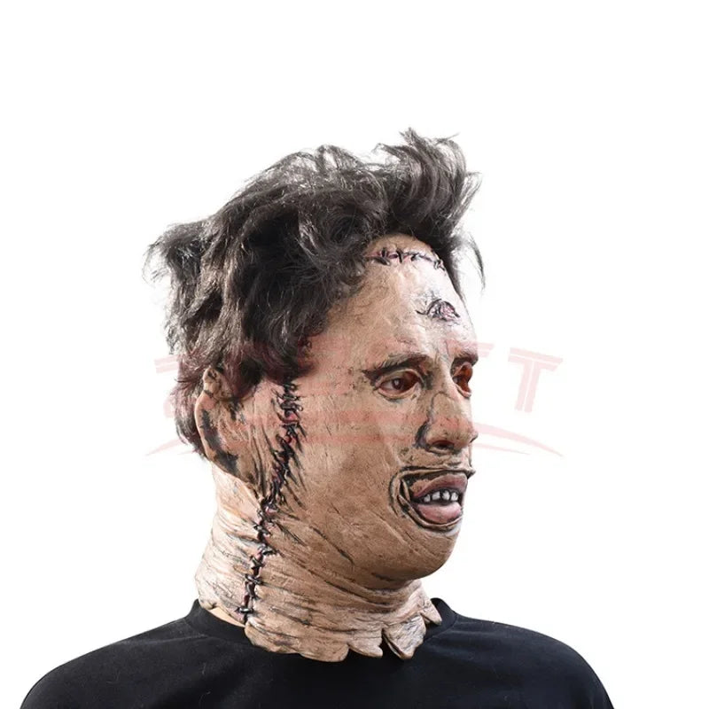 Texas Chainsaw Massacre Leatherface Silicone Horror Cosplay Mask for Adults Halloween 2026