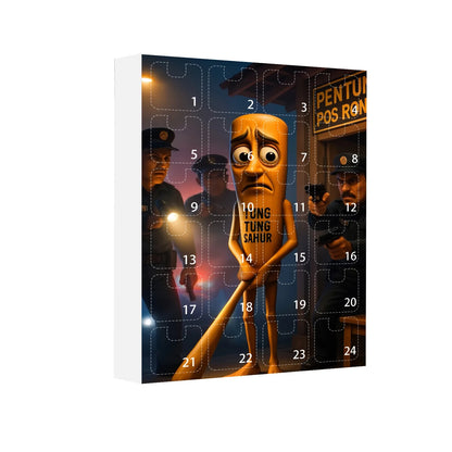 Calendario de Adviento 24 Días Recuerdo Navideño Italian Brainrot