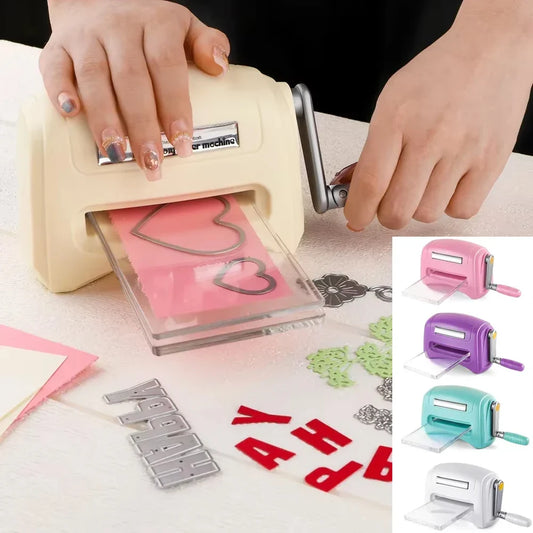 Die Cutting Machine Mini Manual Hand Crank Craft Tool