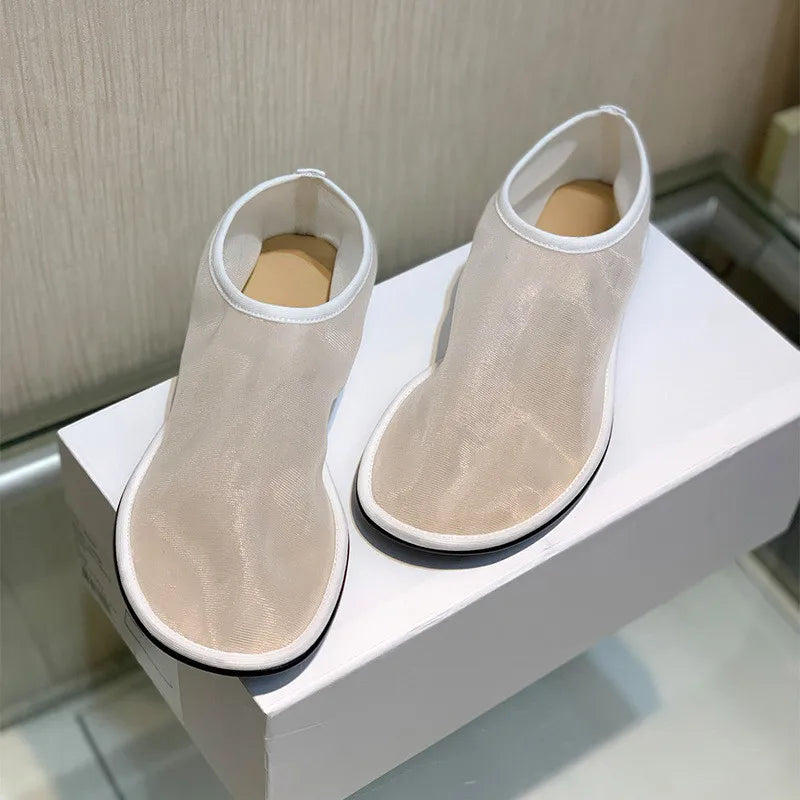 Breathable Women Mesh Ballet Flats - Slip On, For Summer