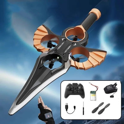 Flying Sword Toy Gesture Control Foam RC Stunt Toy Outdoor