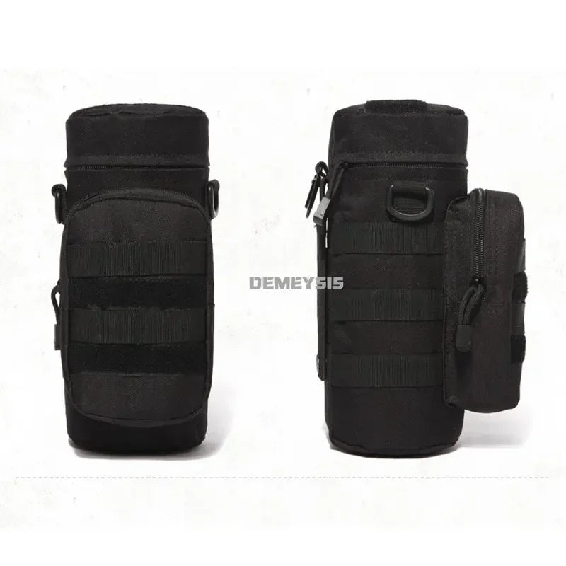 Water Bottle Pouch Waist Bag Tactical MOLLE 1L Capacity Hiking Camping Fall 2025