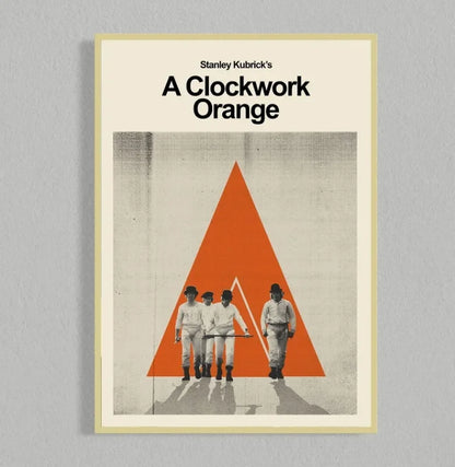 Retro Movie Poster Canvas Collage Mid Century Wall Art