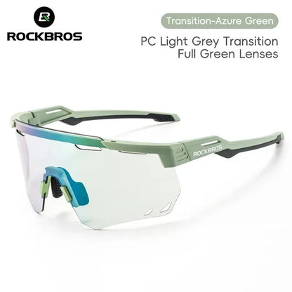 Gafas de ciclismo unisex MTB carretera lentes polarizadas fotocromáticas UV400, tendencia otoño 2026, protección ocular para todo clima