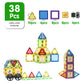 Magnetic Building Tiles Set - 3D STEM Stacking Blocks for Kids, Educational Magnet Toys for Boys & Girls