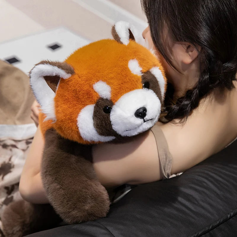 Coussin en peluche animal Décoration maison mignonne Cadeau de Noël confortable