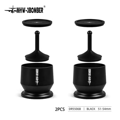 Espresso doseer trechter 58mm aluminium legering doseer beker barista gereedschap val 2025 precies anti spatten