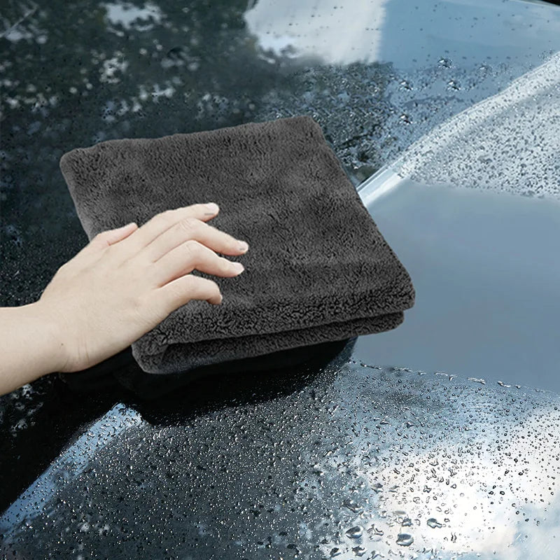 Microfiber Towels For Car Detailing, Thick 600GSM Drying Cloths, Ultra Absorbent Auto Care Essential, Fall 2025 Trend