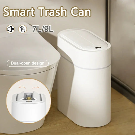 Smart Trash Can Wall Mount Automatic Narrow Bin 2025