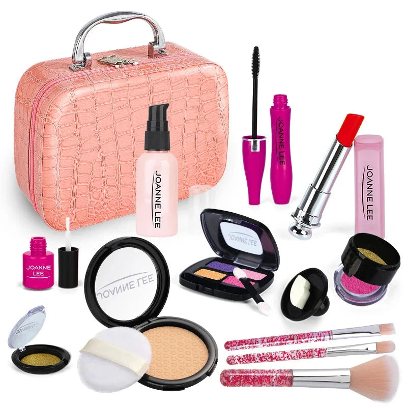 Princess Makeup Play Set for Girls - Educational Pretend Play Cosmetic Toy, Safe & Durable