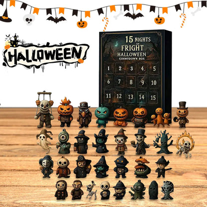 Calendario de Adviento de Halloween Figuras Coleccionables 31 Días 2025