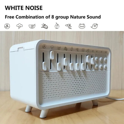 Bluetooth White Noise Speaker Humidifier Night Light