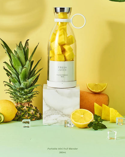 Portable Blender 350ml Wireless USB Juicer Cup Travel Bottle Smoothie Extractor TikTok Viral Summer 2026 Gift
