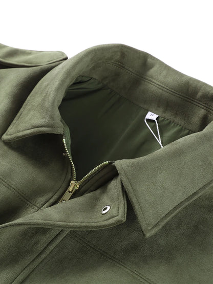 Oversized Women’s Bomber Jacket - Boxy, Velvet, Autumn