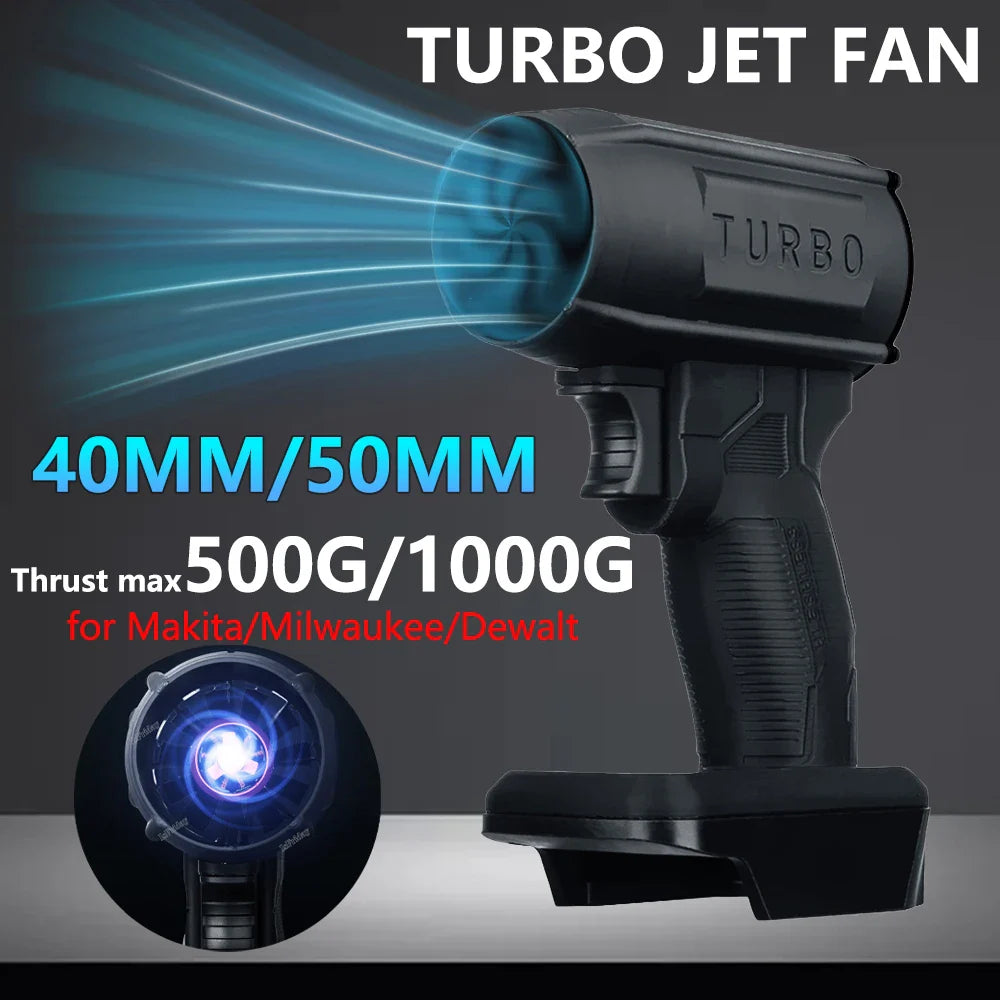 Car Dryer Turbo Air Gun Cordless Turbo Jet Blower Car Care 2025 Fast Drying High Thrust
