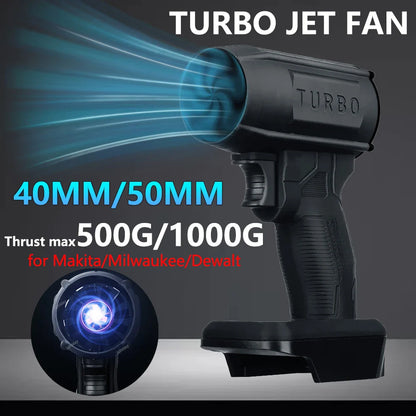 Car Dryer Turbo Air Gun Cordless Turbo Jet Blower Car Care 2025 Fast Drying High Thrust