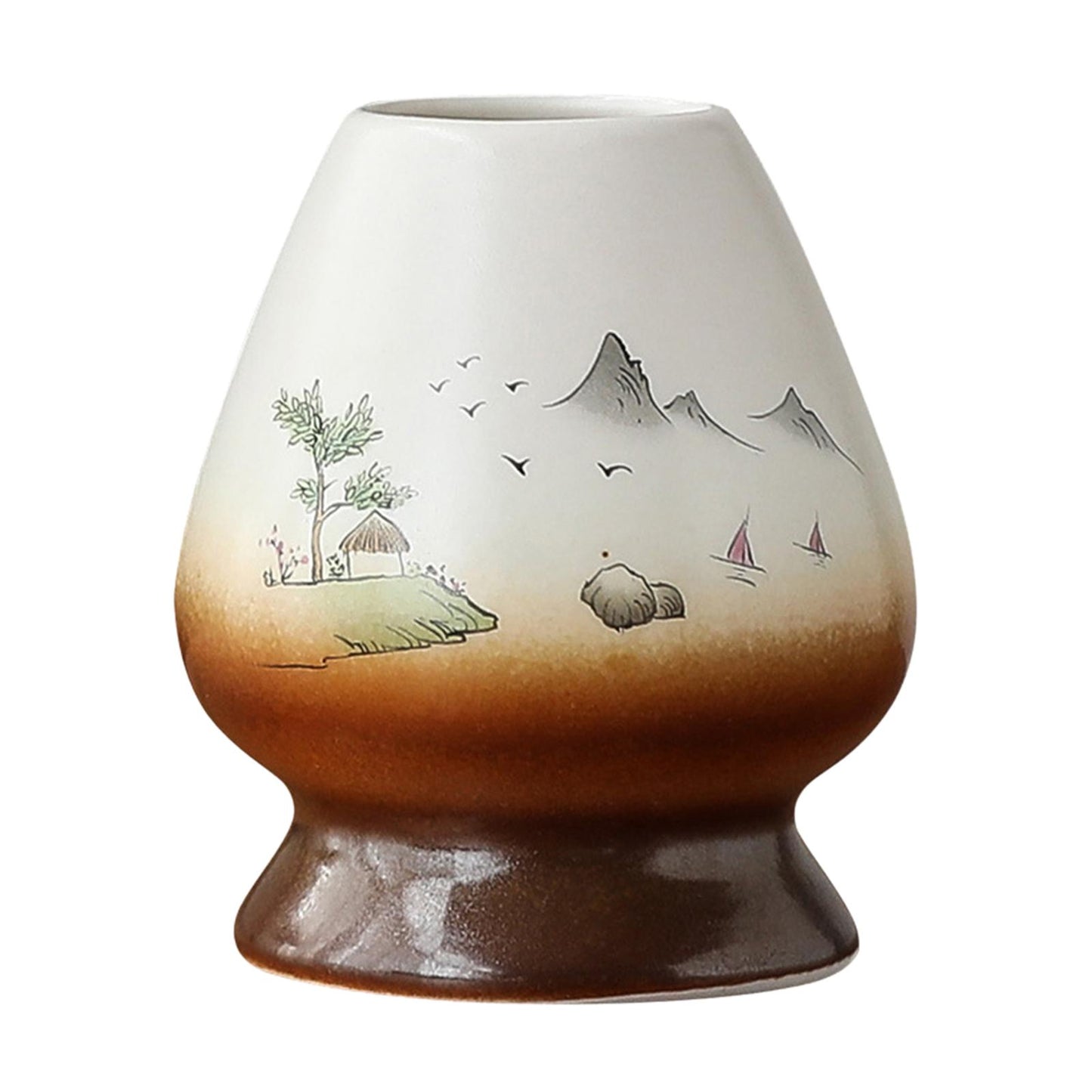 Matcha Whisk Stand Handcrafted Ceramic Holder Tea Ceremony