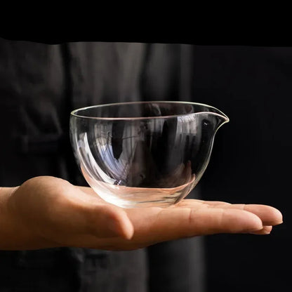 Matcha Chawan Glass Bowl Heat Resistant Ceremonial Tea