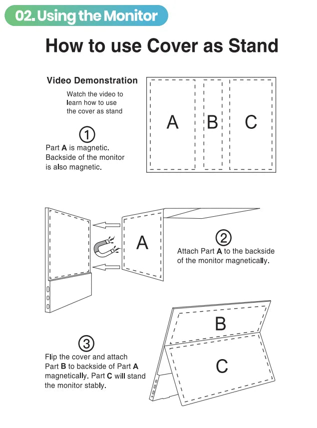 OLED 13,3 tommers bærbar skjerm 1 ms HDR 100 prosent DCI P3