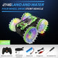 Remote Control All-Terrain Stunt Vehicle - Double-Sided Drifting Car with Lights, Ideal Outdoor Toy for Boys