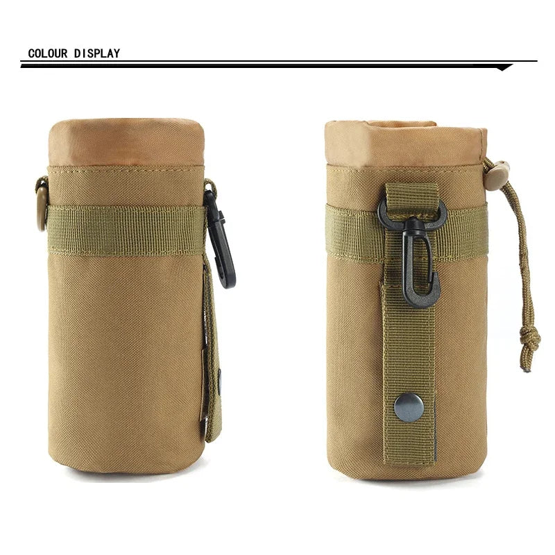 Tactical Molle Water Bottle Pouch Holder Outdoor Camping Gear Fall 2025 Waterproof Durable