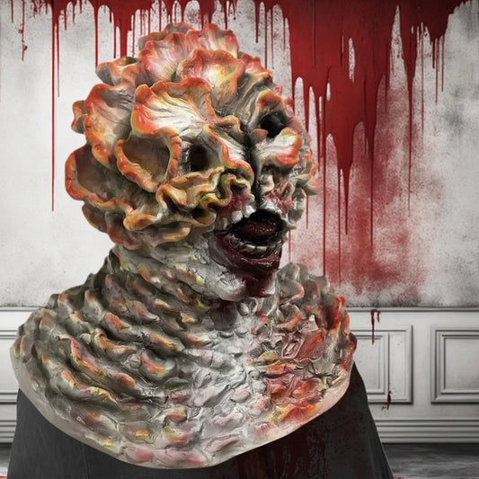 Halloween Maske Latex Clicker Cosplay Fullt Ansikt Monster 2025