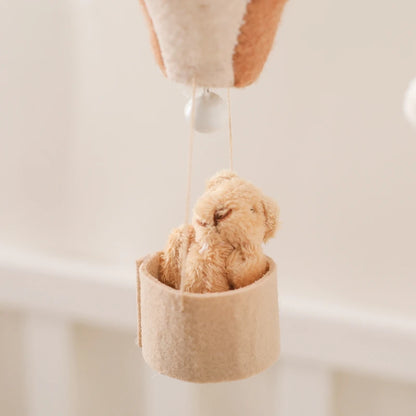 Hot Air Balloon Crib Mobile Newborn Sensory Toys Soothing