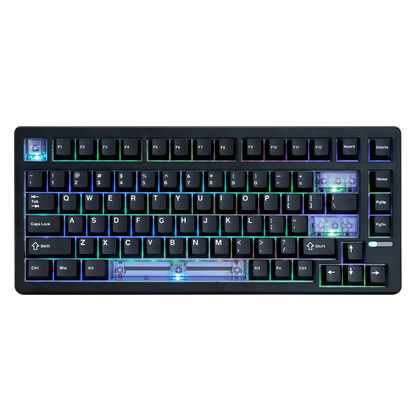 Teclado mecánico 75 por ciento Hot Swap montaje con junta cableado