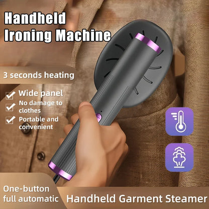 Handheld Garment Steamer USB Portable Travel Clothes Press 3 Seconds Heating Back to School 2025 Travel Essential