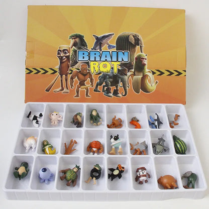 Calendario de Adviento 24 Días Recuerdo Navideño Italian Brainrot