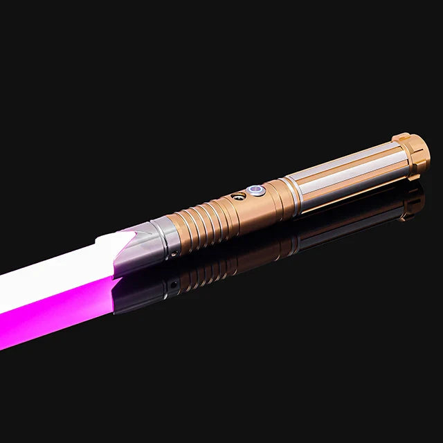 Lightsaber RGB Metal Håndtag Sværd Legetøj Cosplay 2025 Samlerobjekt Rekladerbar Blinkende LED Gave