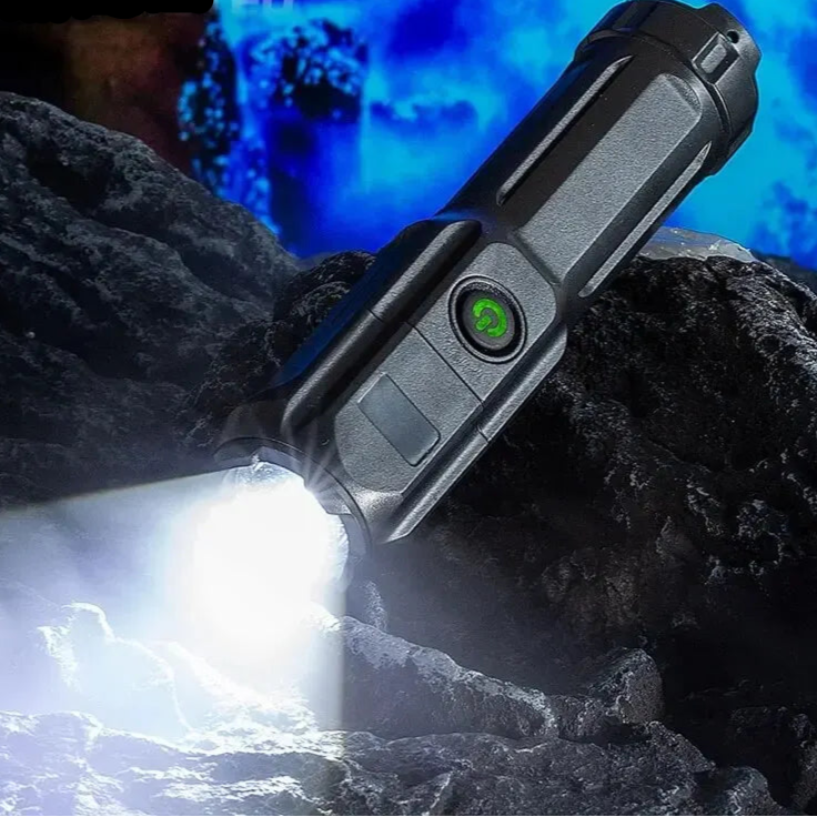 MODOAO Torcia tattica a LED super luminosa, messa a fuoco zoom, per interni ed esterni, lampada tascabile 5 modalità di illuminazione, adatta per campeggio, trekking, corsa notturna e altri (5 pezzi MODOAO Torcia tattica a LED super luminosa, messa a fuoco zoom, per interni ed esterni, lampada tascabile 5 modalità di illuminazione, adatta per campeggio, trekking, corsa notturna e altri (5 pezzi