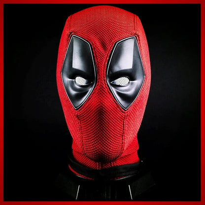 Deadpool-helm van nylon die het hele hoofd bedekt, cosplaymasker voor volwassenen, Halloween, gemaskerd bal en carnaval 2026