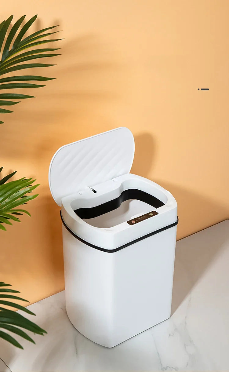 Smart Sensor Trash Can Rectangular Kitchen Bathroom