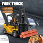 Remote Control Forklift Toy with Lights & Sounds 12-Channel 2.4GHz - RC Construction Vehicle for Ages 6+