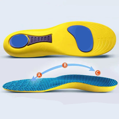 Sport Insoles Shock Absorption Orthotic Shoe Inserts Plantar Fascia Insole