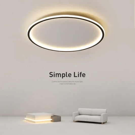 LED Ceiling Light Nordic Minimalist Circular with Remote Control Energy Efficient Home Decor TikTok Viral Fall 2026
