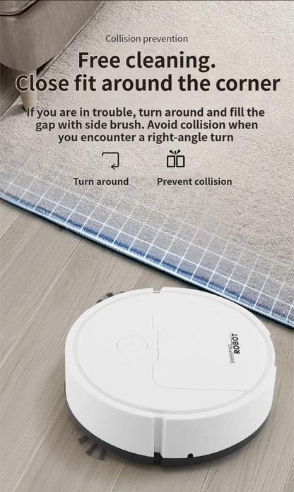Robot spazzante a aspirazione 3 in 1 Mini spazzatrice automatica