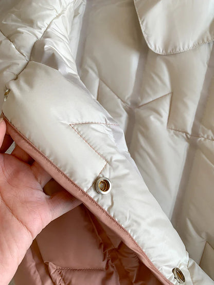 Lightweight Women’s Hooded Down Vest - Quilted Midlength