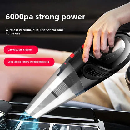 Aspirapolvere Portatile Wired ad Alta Potenza - Ricarica USB, Uso Doppio Secco/Bagnato