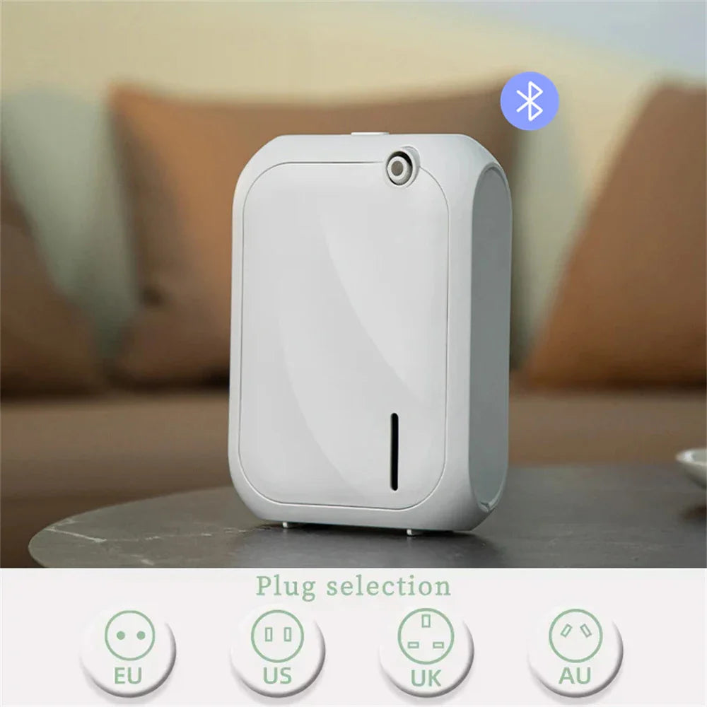 Aroma Diffuser Bluetooth App Control Wall Mount Scent Machine 200m3 Coverage Halloween 2025 Quiet Home Fragrance