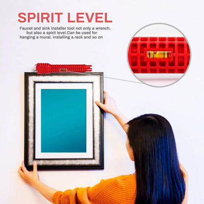 8 In 1 Multi-Purpose Magic Wrench for Home Tools - Plumbing & Faucet Installation Gadget