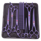 Professional Pet Grooming Scissors Kit - Stainless, Thinning & Chunker Shears