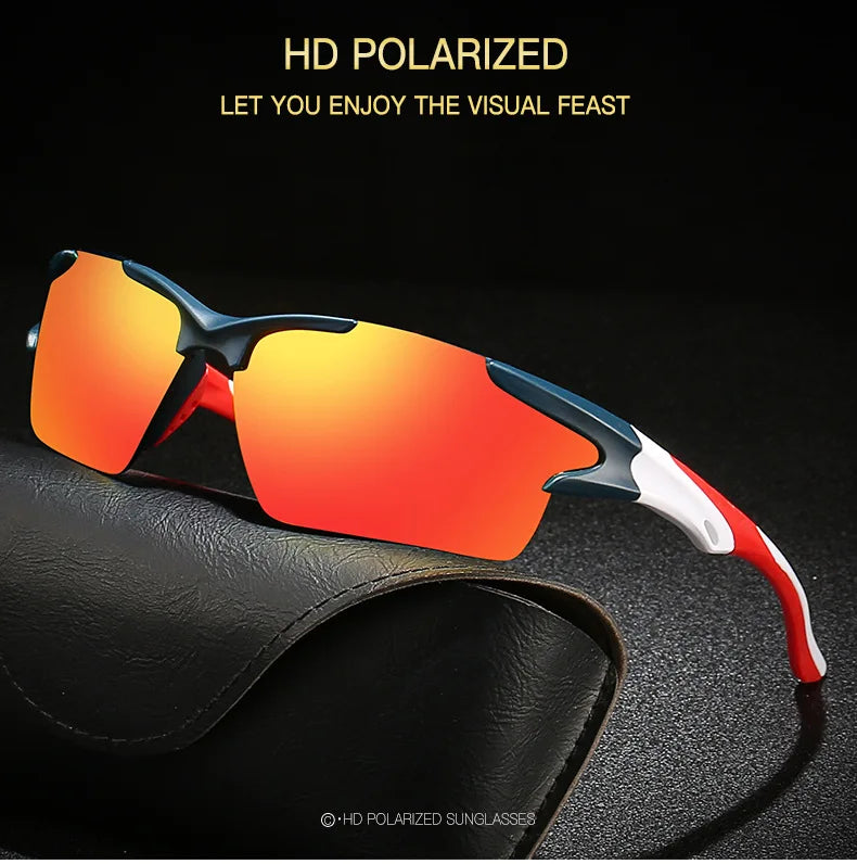 Classic unisex sports sunglasses – anti-glare UV400 acetate frame, photochromic lens option