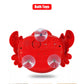 1pcs Kids Red Crab Bubble Machine Bath Toy with Music