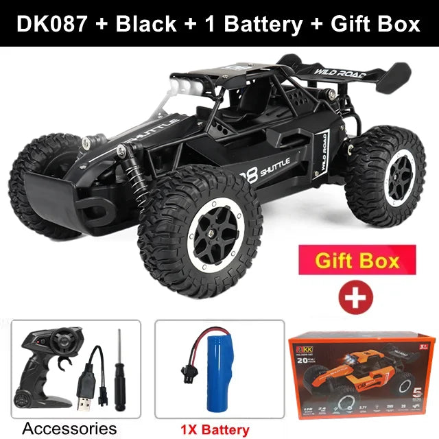Remote Control Car Drift 1:16 Off Road Alloy Truck 2.4G Radio LED Lights High Speed Fall 2025 Gift For Kids