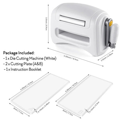 Die Cutting Machine Mini Manual Hand Crank Craft Tool