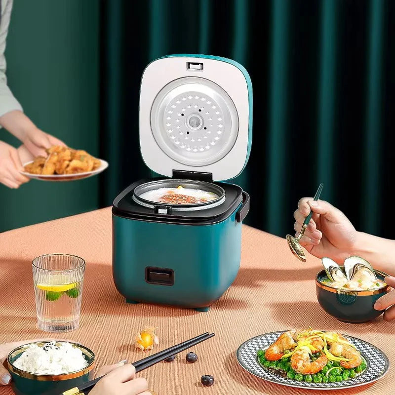Riskoger 1.2L Mini Automatisk Elektrisk Riskoger Lille Kapacitet 1-2 Portioner Tilbage Til Skole 2025 Nonstick