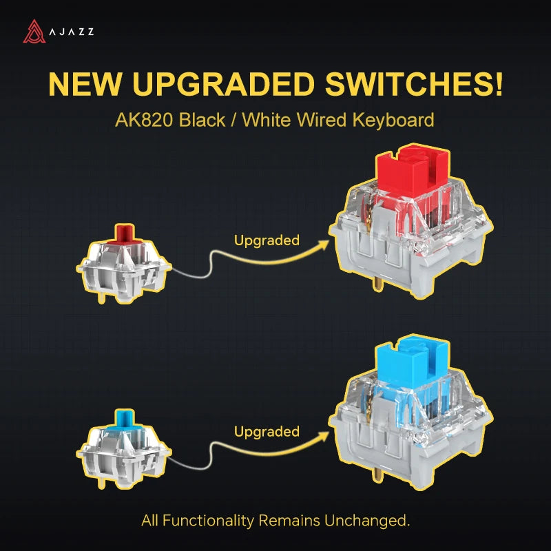 Teclado mecánico para juegos Bluetooth 75 por ciento con intercambio en caliente